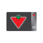 Carte-cadeau Canadian Tire de 100 $-Les récompenses Air Miles ne s'appliquent pas sur l'achat de cartes-cadeaux.