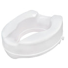 Siège de toilette surélevé avec serrure, 4 po-1