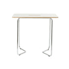 Archyi - Table haute à effacement sec Douro, 43 x 48 x 28 po-résine de mélamine