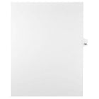 Mark Maker – Onglets séparateurs juridiques blancs, 1/25 onglets, format lettre, sans trous, numéro 186, 25/paquet-Onglets séparateurs blancs, 1/25 onglets