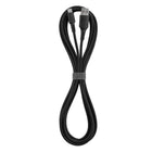 Powerology - Câble de recharge et de synchronisation USB C tressé de 10 pieds, de type C vers USB A - Noir-Tressé pour une durabilité supérieure