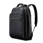 Samsonite Classic Leather Sac à Dos 15.6", Noir-Noir, cuir pleine fleur