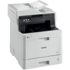 Brother - Imprimante laser réseau couleur MFC-L8610CDW-Impression à faible coût. Passez moins de temps à remplacer les fournitures et réduisez vos coûts d’exploitation en utilisant des cartouches de toner de remplacement à très haut rendement authentiques de Brother (4 500 pages monochromes, 4 000 pages couleur).
