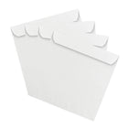 JAM Paper Enveloppes carrées standard avec fermeture gommée, 11 1/2 x 11 1/2 po, blanc, 25/pqt-Fermeture : gomme