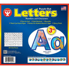 Hygloss Products Globes à lettres perforées de 3 po, paquet de 1050-Avec 8 styles colorés et 350 lettres, chiffres et caractères au choix, vous aurez toutes les raisons de vous exprimer de manière claire et créative