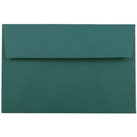 JAM Paper - Enveloppes format livret à rabat droit avec fermeture gommée, 5 3/4 x 8 3/4 po, sarcelle, 1000/paquet-Bleu sarcelle