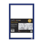 SECO - Snap Affiche Cadre Cas - 24" x 36" - Bleu-Cadre à chargement frontal à charnière rapide rendant facile et rapide le changement d'affiches et de photos