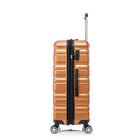 TOSCANO MAGNIFICA 21 po Bagage à main rigide - Bronze Or-Intérieur de luxe