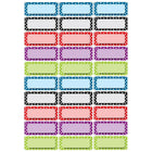 Petites plaques signalétiques magnétiques Ashley, motif de points de couleur, paquet de 90-Étiquettes magnétiques pour une variété d'utilisations