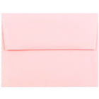 JAM Paper Enveloppes format invitation avec fermeture gommée, 4 3/8 x 5 3/4 po, rose pastel pâle, 100/pqt-Rose pastel pâle