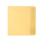 Mark Maker – Onglets séparateurs juridiques beiges, 1/25 onglets, format lettre, sans trous, numéros 1 à 100-Onglets séparateurs beiges, 1/25 onglets