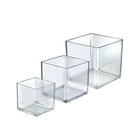 Azar Displays – Ensemble de présentoirs cubiques de luxe pour comptoir, 4, 5, et 6 po (556377-SET)-Présentoirs de comptoir