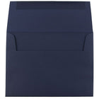 JAM Paper Enveloppes format livret à fermeture gommée, 4 3/4 x 6 1/2 po, bleu marine, 100/pqt-Taille : A6 (4 3/4 x 6 1/2 po)