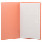 JAM Paper - Carnet de cartes professionnelles capacité de 72 cartes - 4 po x 7 1/4 po - orange-Couleur : orange