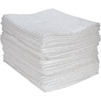 Zenith Safety – Tampons absorbants, fibre fine, huile seulement, robuste, 15 long. x 17 larg., 100/pqt-Fibre fine de première qualité