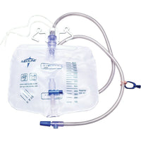 Medline – Sacs collecteurs d’urine avec valve anti-reflux, 2000 mL, valve à coulisse, 20/pqt-Sac collecteur d’urine