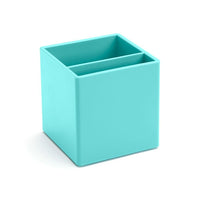 Poppin - Godet à crayons, turquoise-Le godet à crayons turquoise Poppin s'harmonise parfaitement avec tous les produits turquoise Poppin