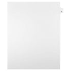 Mark Maker – Onglets séparateurs juridiques blancs, 1/25 onglets, format lettre, sans trous, numéro 53, 25/paquet-Onglets séparateurs blancs, 1/25 onglets