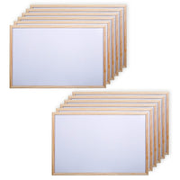 CTG Brands Herringbone Wall Tile, 10" x 10", White Marble, 6 Pack-Ensemble: livré avec deux attaches en métal pour un affichage mural facile à l'horizontale ou la verticale