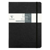 Age Bag "My Essantial" Dot 192P A5, Noir-184 pages numérotées et table des matières sur 8 pages