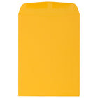 JAM Paper Enveloppes avec ouverture à lâ€™extrémité, 9 x 12 po, jaune tournesol, 100/pqt (212816063f)-Jaune tournesol