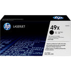 HP 49X (Q5949X) Cartouche de toner HP LaserJet noir à rendement élevé d'origine-Couleur: Noir
