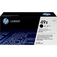 HP 49X (Q5949X) Cartouche de toner HP LaserJet noir à rendement élevé d'origine-Couleur: Noir