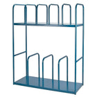 Support à deux niveaux pour boîtes de carton-En acier entièrement soudé, prêt à utiliser