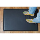 Rocelco - Support de bureau réglable assis/debout pour ordinateur portable de 32 po avec tapis anti-fatigue - Gris-La surface de travail mesure 32 pouces de largeur et 20,6 pouces de profondeur.