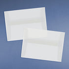 JAM Paper Enveloppes translucides A7, incolore, 250/paquet-Poids du papier : 28 lb.