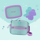 Bentgo - Sac à lunch imprimés pour enfants - Sirène-Les fermetures à glissière YYK robustes ont été conçues pour que les petites mains puissent les ouvrir et les fermer facilement