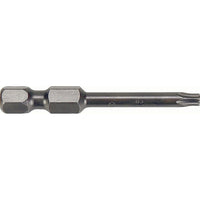 Apex - Embouts À Mandrin-1/4po Torx Torx, Embout T-6, Prise 1/4po, Longueur 1-15/16po, paquet de 6-Dimension de la prise 1/4po