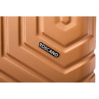 TOSCANO RIGOROSO Grand bagage rigide de 30 po - Bronze doré-Système de roues détachables Dual Glide Tech