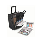Samsonite - 13,5 po Petite valise de transport à roulettes pouvant être glissée sous un siège - noir-De nombreuses pochettes intérieures et extérieures pour une organisation extrême