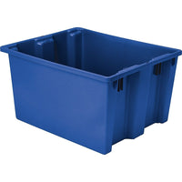 Lewis Bins+ – Contenants Stack-N-NestMD Polylewton, 29,6 x 22,4 po, bleu, 2/paquet-Moulage par injection de polyoléfines à impact élevé