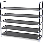 Songmics - 39po 5-Tier Space Saving Tower Organiseur de chaussures-Tuyaux métalliques
