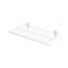 Can-Bramar - Tablette métallique plate pour panneau rainuré, 24 x 12 po, blanc, paquet de 10-Tablette métallique plate de 24 x 12 po pour panneau rainuré