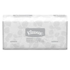 Kleenex - Essuie-mains pliés Premium - Avec pochettes d’air à séchage rapide - Blanc - Paquet de 25-Serviettes pliées en trois
