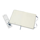 Moleskine – Carnet de la collection Classic, pointillé, couverture rigide, bleu saphir, 7,5 po x 9,75 po-Format pointillé