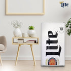 Miller Lite - Refrigerateur compact avec ouvre-bouteille, 3,2 pi3 (90 L), Blanc-Capacite de 3,2 pi3 (90 L)
