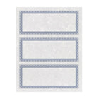 St. James™ – Certificats-cadeaux Regent sur papier bond, bleu, paq./75-3 2/3 po x 8 1/2 po