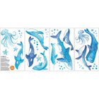 WallPops - Kit d'art mural non-sens nautique-Sans danger pour les murs: toujours amovible et ne laisse aucun résidu collant