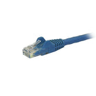 StarTech Câble de raccordement Ethernet Cat6 avec connecteurs antiaccrochements RJ-45, 150 pi, bleu (N6PATCH150BL)-Gaine en PVC bleue pour vos connexions en codes de couleur