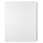 Mark Maker – Ensemble d’onglets séparateurs juridiques blancs, 1/25 onglets, format lettre, sans trous, numéros 176 à 200-Onglets séparateurs blancs, 1/25 onglets