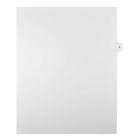 Mark Maker – Onglets séparateurs juridiques blancs, 1/15 onglets, format lettre, sans trous, numéro 5, 25/paquet-Onglets séparateurs blancs, 1/15 onglets
