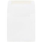 JAM Paper Enveloppes carrées standard avec fermeture gommée, 4 1/2 x 4 1/2 po, blanc, 1000/pqt-Taille : 4 1/2 x 4 1/2 po