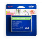 Brother TZEMQG35 Ruban vert lime avec texte blanc authentique pour étiqueteuses P-touch, 12 mm de largeur x 4 m de longueur-Ruban TZe laminé de 12 mm vert lime avec texte blanc pour étiqueteuses P-touch de Brother