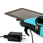 Classic Clamshell Sacoche pour Ordinateur Portable 11,6 po, Noir et Aqua-Fermeture zippée sur le dessus