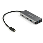 StarTech Hub USB-C à 4 ports - 2x USB-A et 2x USB-C - 10 Gbps - Câble hôte de 25 cm-Ajoute deux ports USB-C et deux ports USB-A à votre ordinateur Mac, Windows, Linux ou autre ordinateur portable USB-C ou tablette USB-C (par ex. iPad Pro)