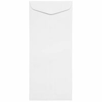 JAM Paper #14 Enveloppes d'affaires avec politique - 5" x 11,5" - Blanc - Paquet de 50-Couleur : blanche
